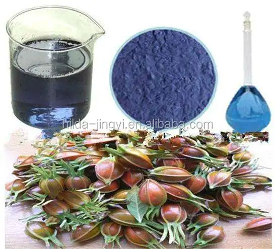 Пищевой синий пигмент гардении синий
