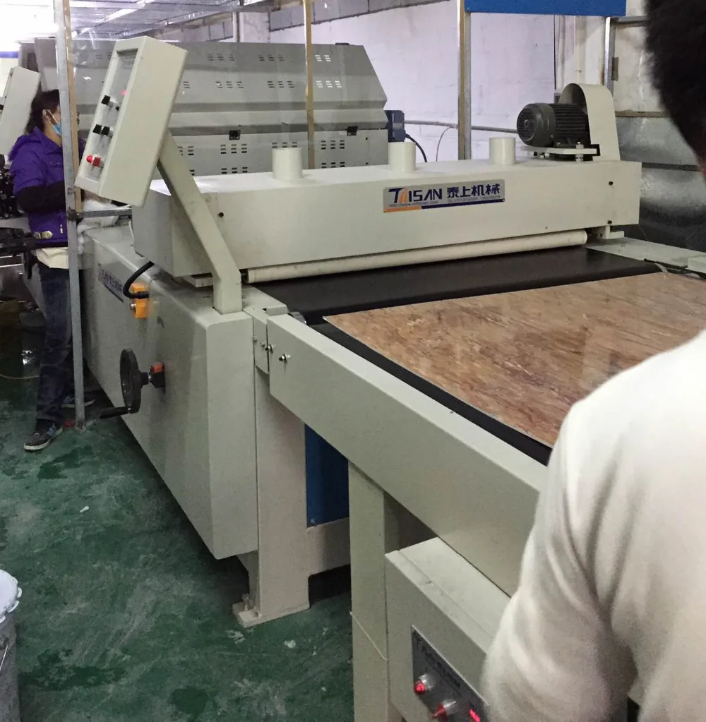 
CE роликовая машина для нанесения покрытий УФ-покрытием для мебельной фабрики, деревянная живопись, любые листовые пластины 