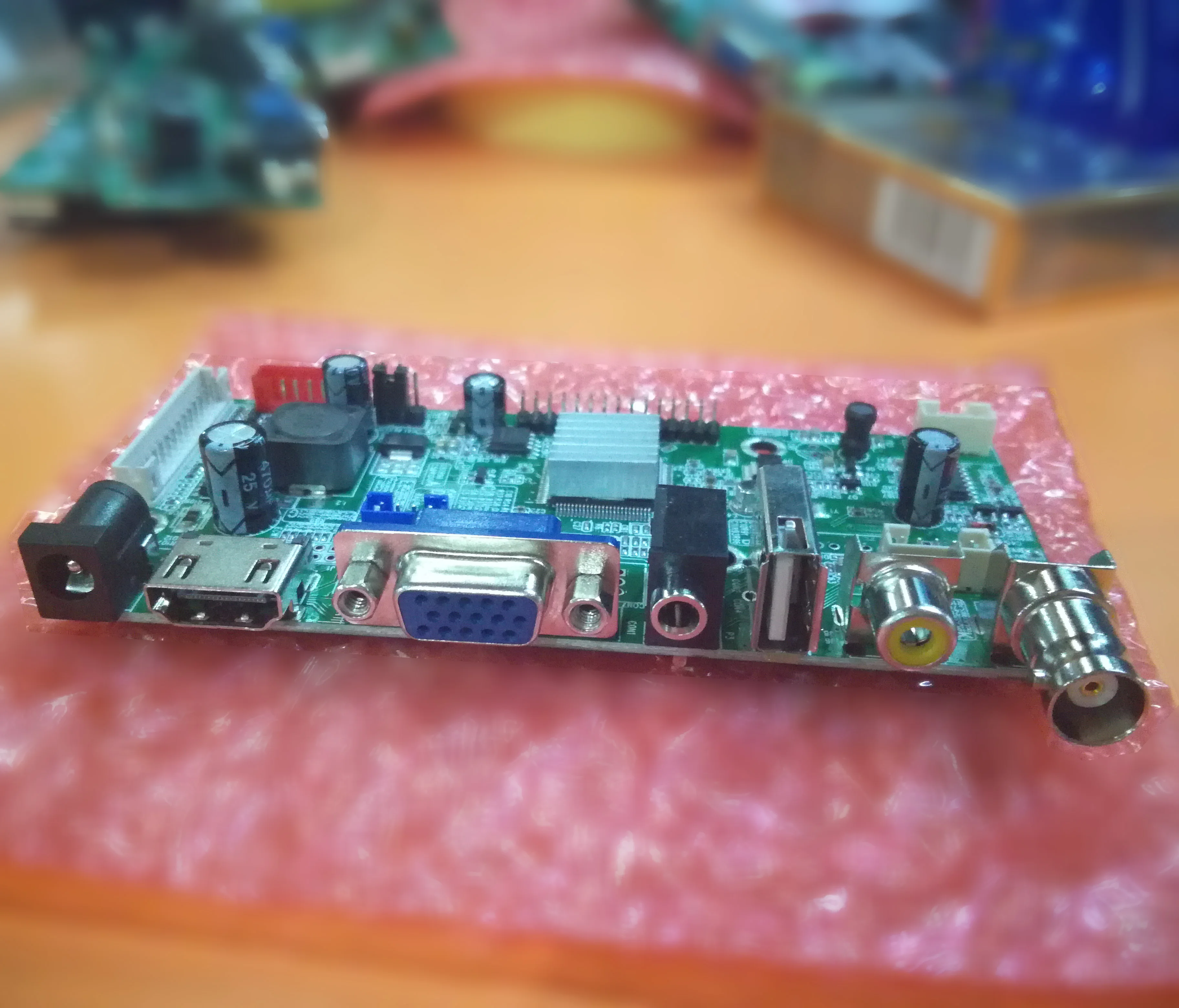 V59-BNC LCD AD Board LCD monitor Driver board with AV/USB/VGA/HDM-input/BNC
