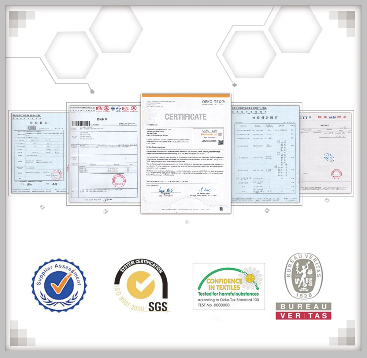 Rigid Wheat Ears Pattern Stripe Dry Fit Mesh Sportswear Fabric