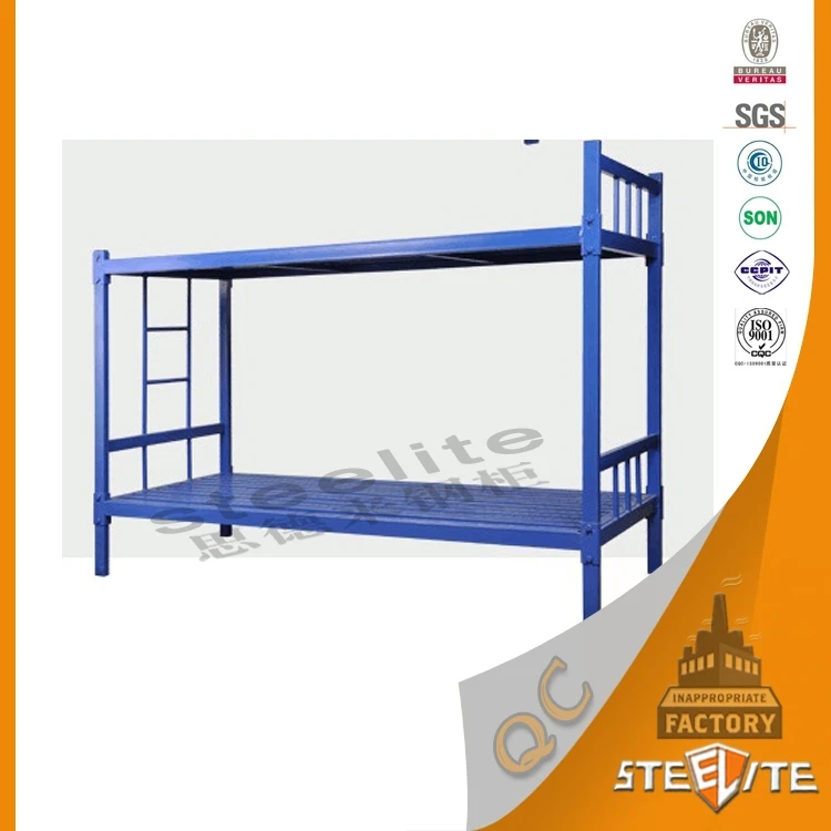 Cheap price wholesale dorm bunk bed / double decker metal bed / dubai bunk bed for sale
