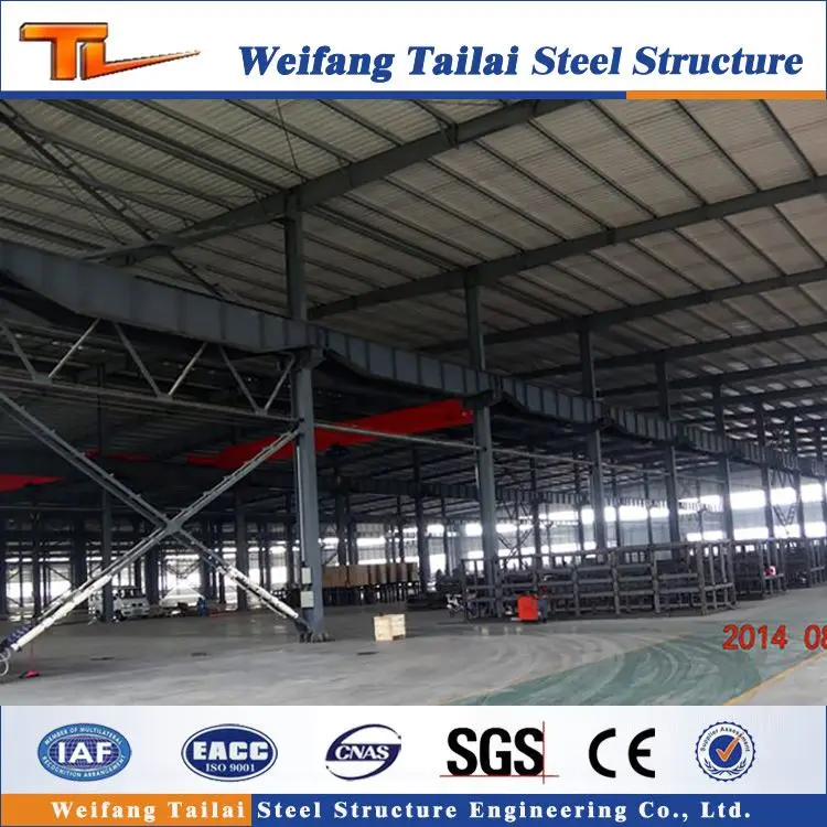 large span steel structure workshop steel structure building