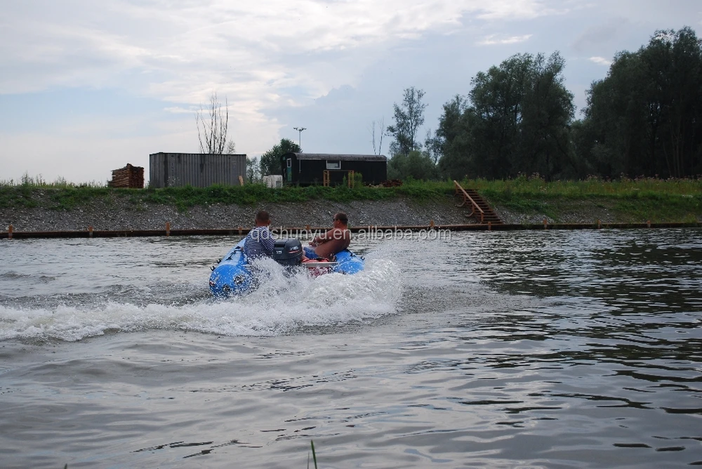 2024 CE korea PVC Material 4.3m Aluminum Inflatable Zapcat with Aluminum Floor