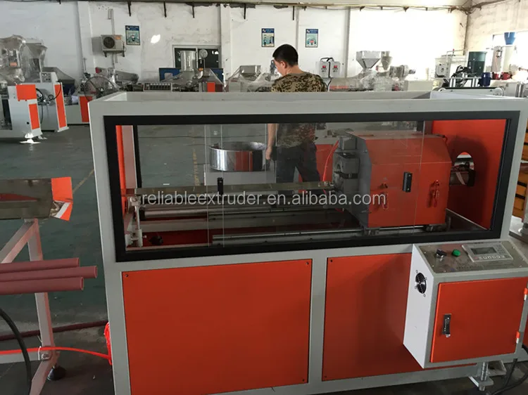 Guangzhou factory ABS PA PS PP PE Pipe Tube Extrusion Production line