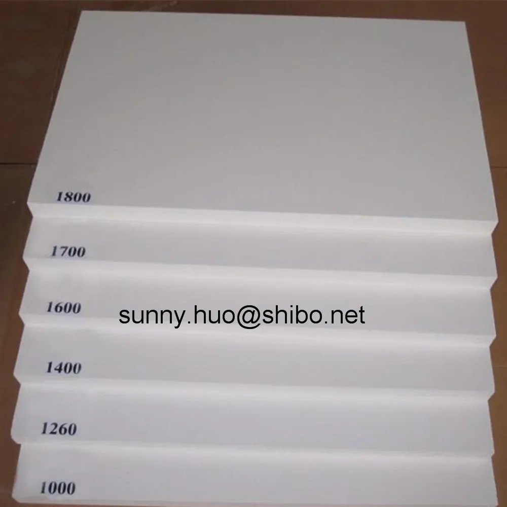 refractory ceramic fiber board for heat resistant