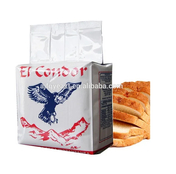 
500g sachets packing instant dry yeast for bakery with high fermentation 