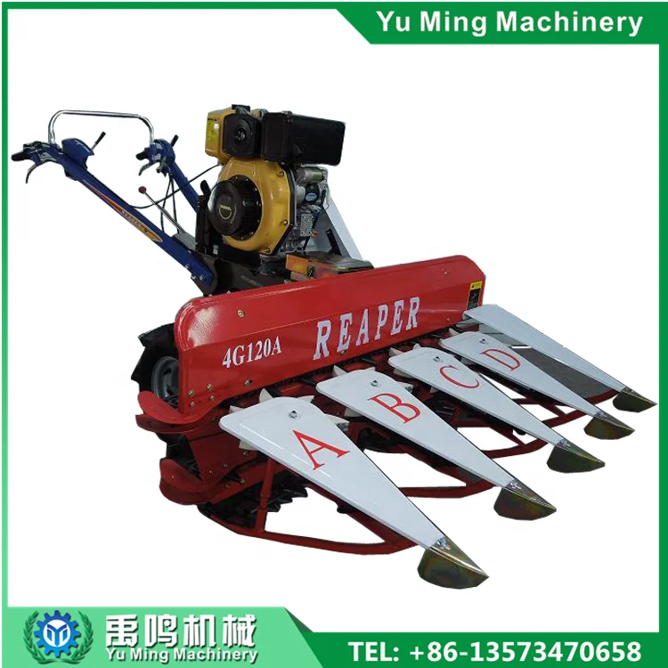 4G-120  Walk-Behind Tractor Mounted Mini Corn Harvester / Walking harvester