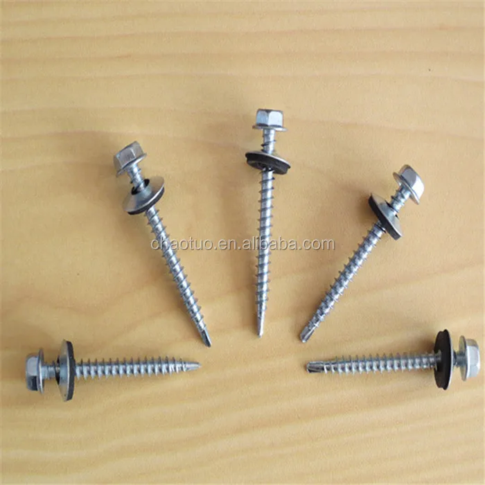 factory supply Hex head roofing screw