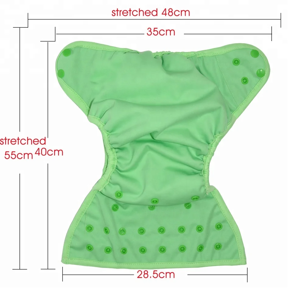 
Washable Reusable Waterproof Baby Cloth Nappy Diaper Cover Unisex fit 4-24 months or 5-15 kg baby double leaking gussets 