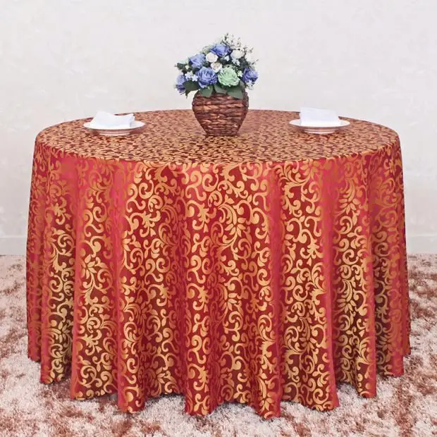 120inch Decorative Round Table Clothes For Weddings