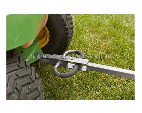 Lawn Tractor Dump Cart Garden Wagons Lawn Mower Utility Wheelbarrow Trailer