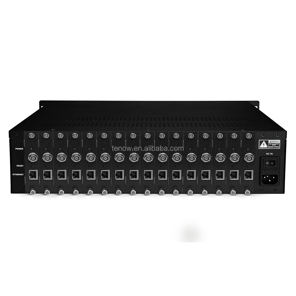 
16 inputs Professional H.265 H.264 HD-SDI IPTV Video Encoder SDI to IP streaming UDP RTP RTMP 