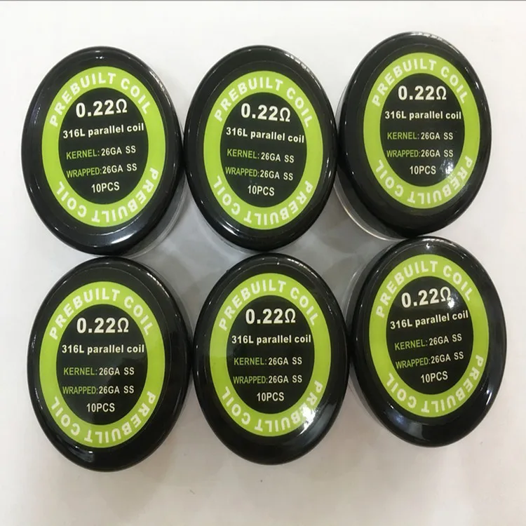 Top selling electronic cigarettes fused clapton 316l stainless steel coil