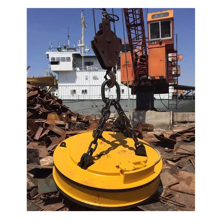 2 ton lifting magnet magnetic lift for industrial and series mw5 electric lifting magnet