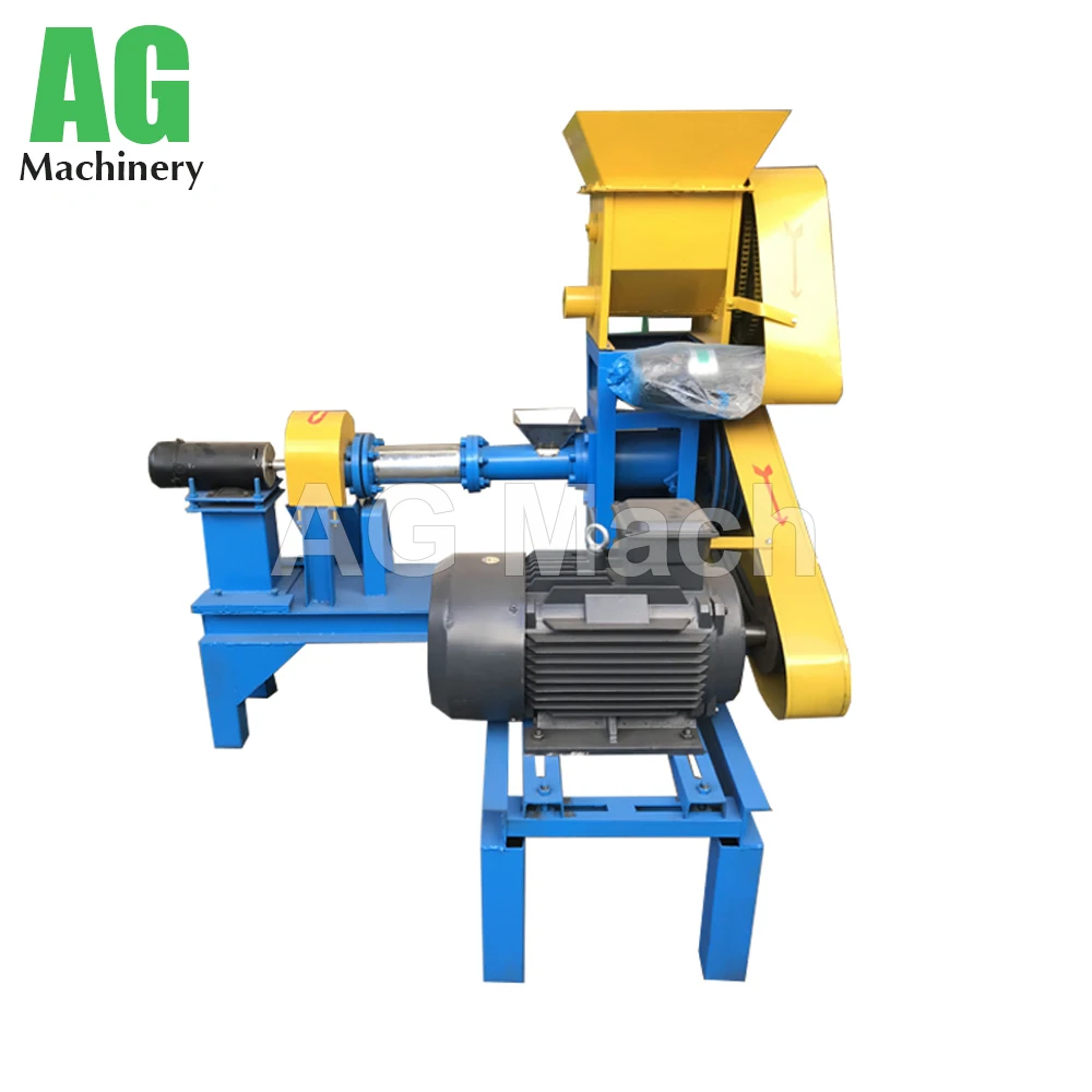 Manufactory direct fish feed pellet forming machine mini fish feed floating extruder machine