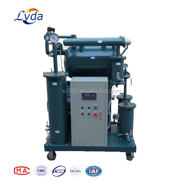 
removable motor engine oil hydraulic lube transformer oil purification machine dirty oil purifier cleaning equipment 