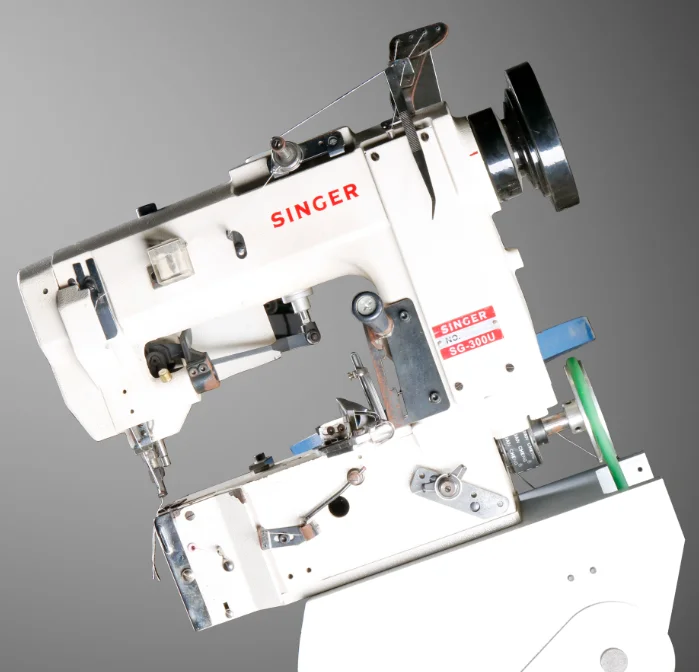 high quality Semi-automatic tape edge machine(singer-300U) made in guangdong