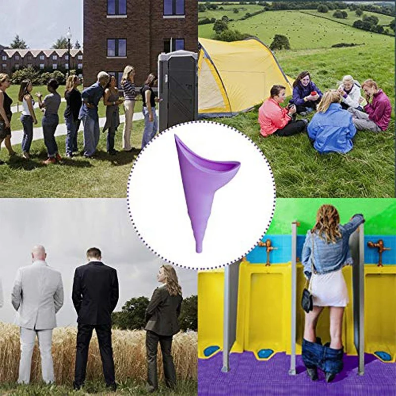 Portable Silicone Female Urination Device for Women Stand Pee For Travelling