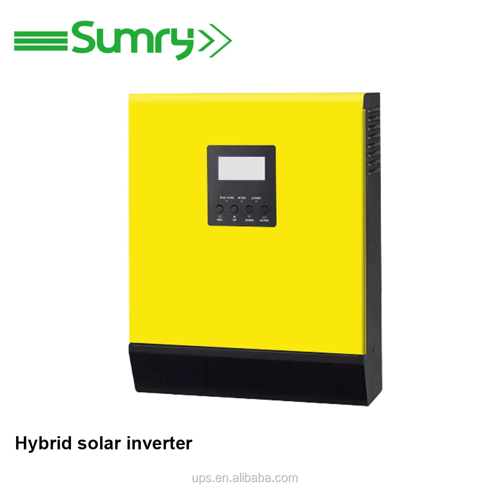 Hybrid Solar Inverter with Built-in MPPT Solar Charge Controller