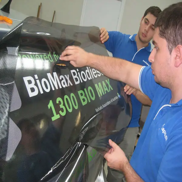 custom digital printing one way vision vinyl sticker advertising car sticker