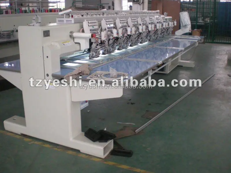 Factory price fully automatic industrial 12 head multi function high speed computer embroidery machine for sale wholesale