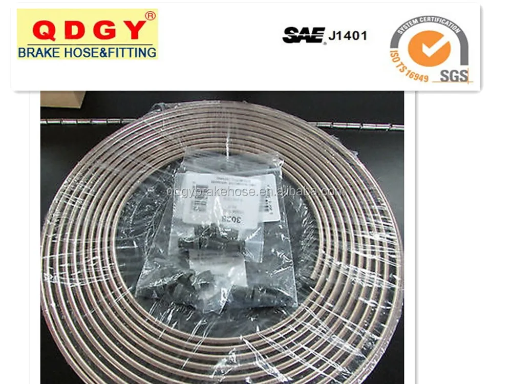 Olive green coating steel pipe for auto brake system