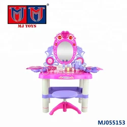Hot selling other preschool makeup toys role pretend play with beauty dresser and make up game kits for girl kids set