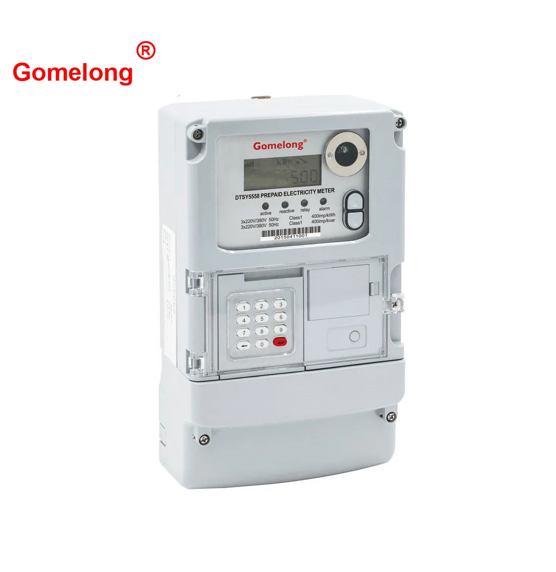 DTSY5558 три фазы, 4 провода STS клавиатуры предоплаты счетчика энергии
