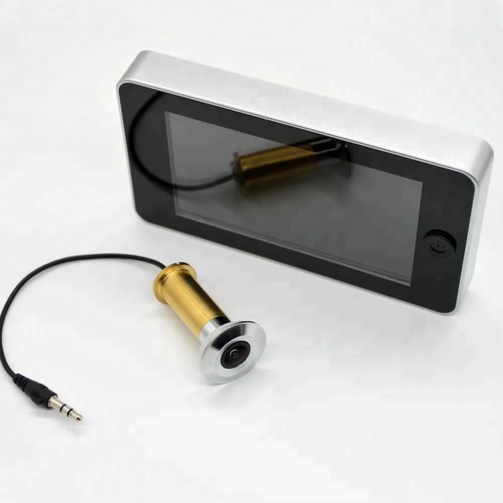 HD 4.3 inch motion detection peephole door wifi camera