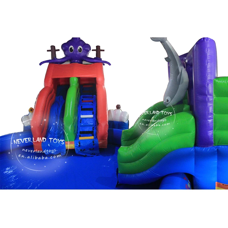 
The hot sale octopuses giant inflatable water slide which is inflatable water slide for kids 