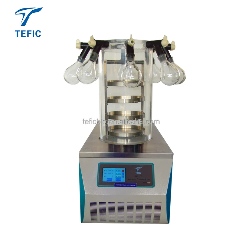 vacuum freeze dryer for laboratory equipments vacuum freeze dryer lyophilizer freeze drying equipment