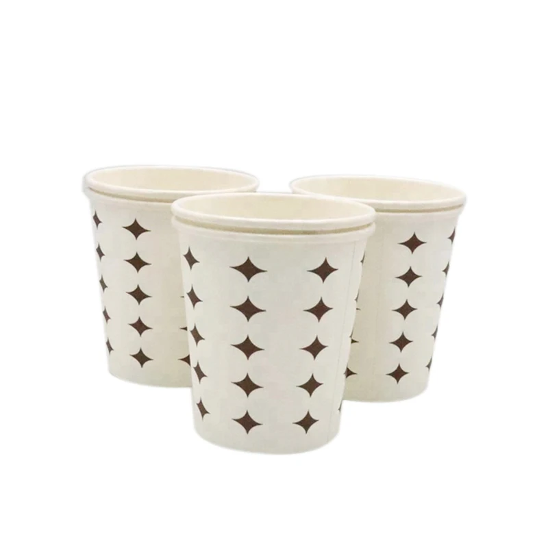 
8 oz Fashional Style Quality And Texture Disposable Single Wall Paper Coffee Cup 