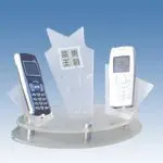 Transparent Acrylic Iphone Smart Phone Display Holder Stand