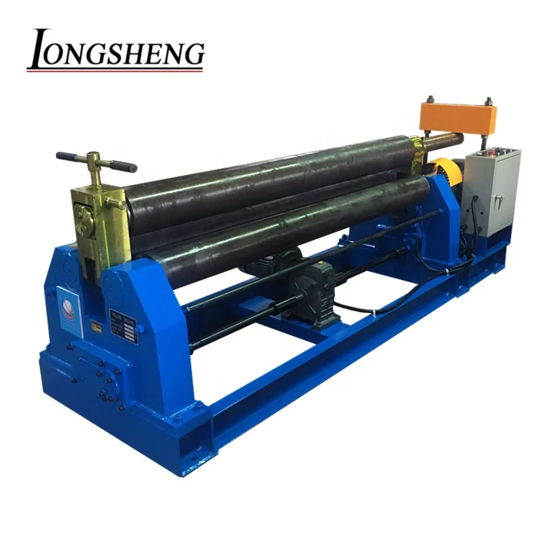 
China made W11-6X1500 3 roller electric rolling machine metal roller machine cone machinery 
