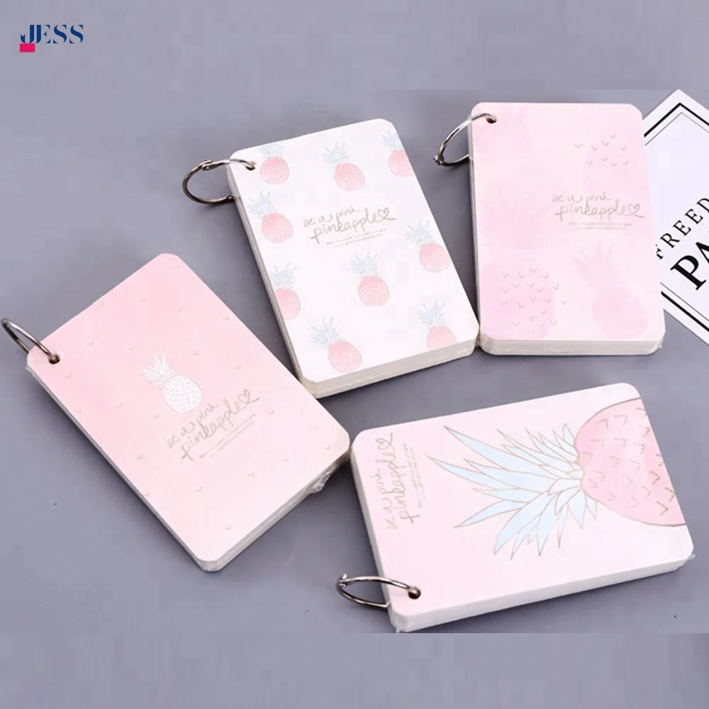 Mini Small Size Cute Blank Word Book Notepad Notebook