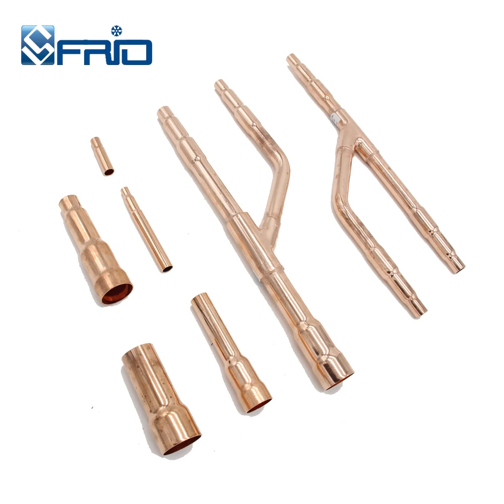 Scottfrio Copper y fittings disperse pipe branching joint Disperse kit For LG series VRV/VRF