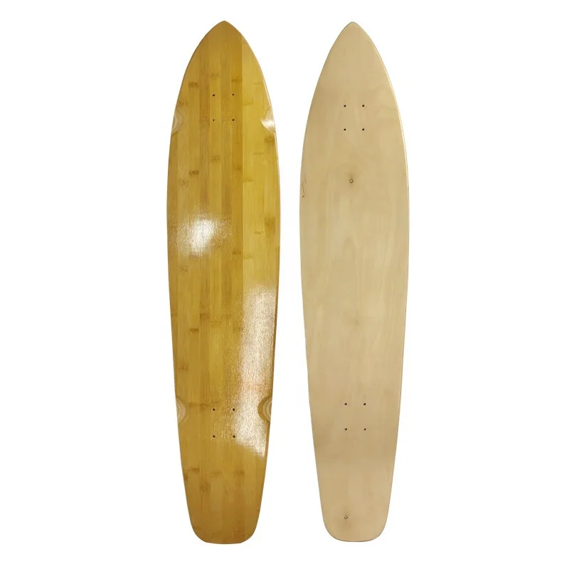 2021 New Bamboo Material 44 inch Skateboard Longboard Deck