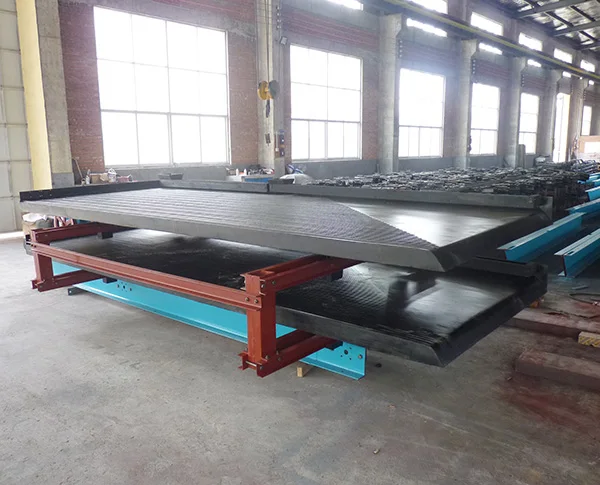 6s New Double Deck LS4500-2 Mining Shaking Table