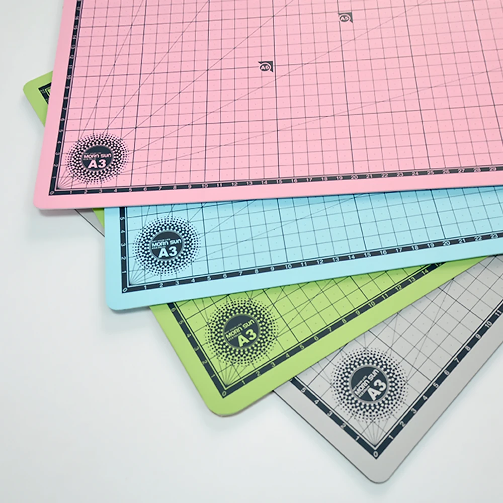 Тайваньский коврик для резки толщиной 3 мм 3-слойный двухсторонний экологически чистый ПВХ материал самовосстанавливающийся шитья и