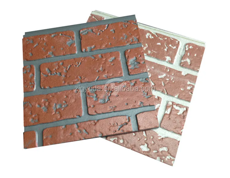 Fireproof and Antibacterial Fiber Cement Ceramic Brick Siding Composite Panels Product