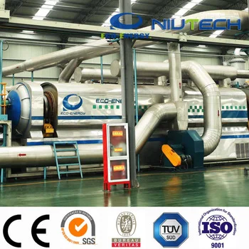 Industrial Continuous Waste Plastic Pyrolysis to Fuel Equipment