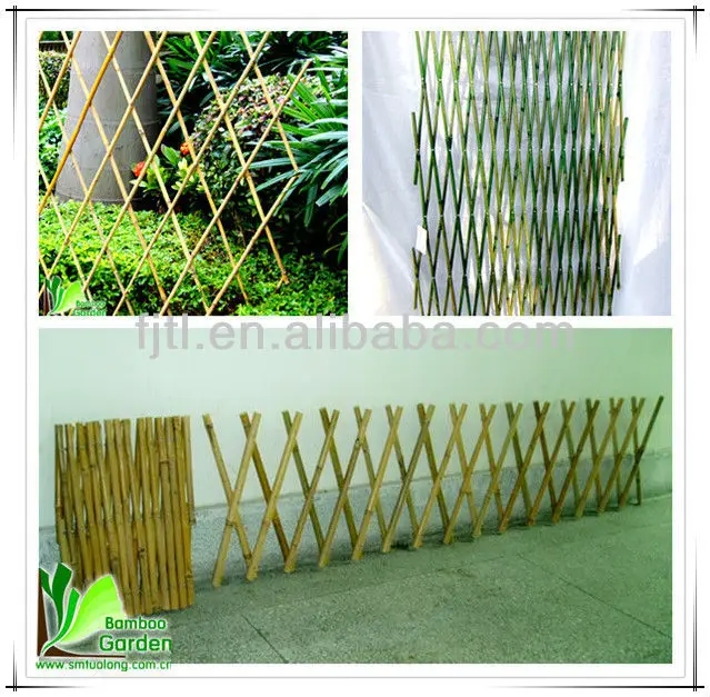 Small Rolled Garden Artificial Bamboo  Edging