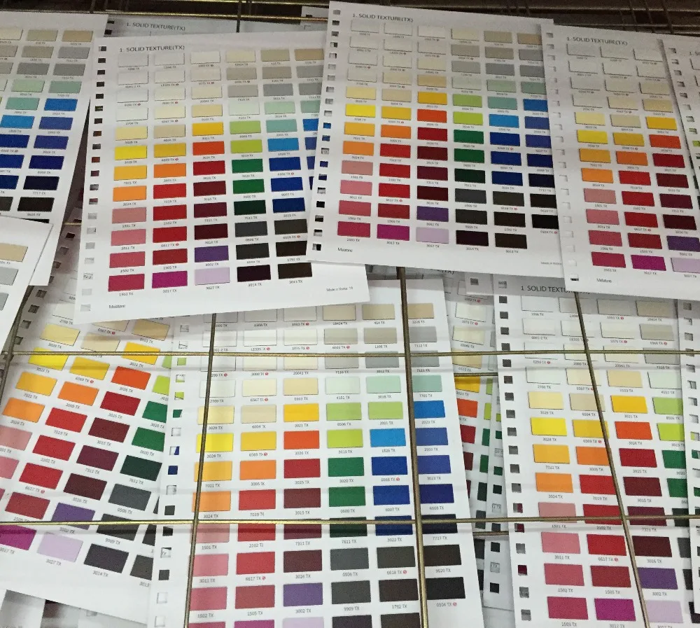 
NEW design display paint sample catalogue 