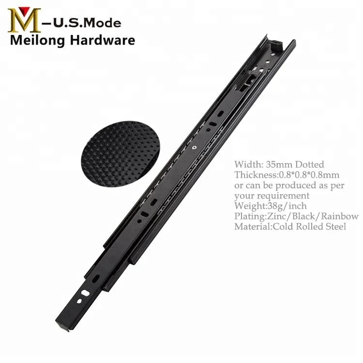 35 mm Telescopic Slide Rail For Sliding Gate