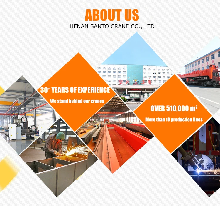Single girder crane overhead top running EOT 1 ton 2 ton 5 ton 10 ton 16 ton 20 ton low headroom workshop use material handling
