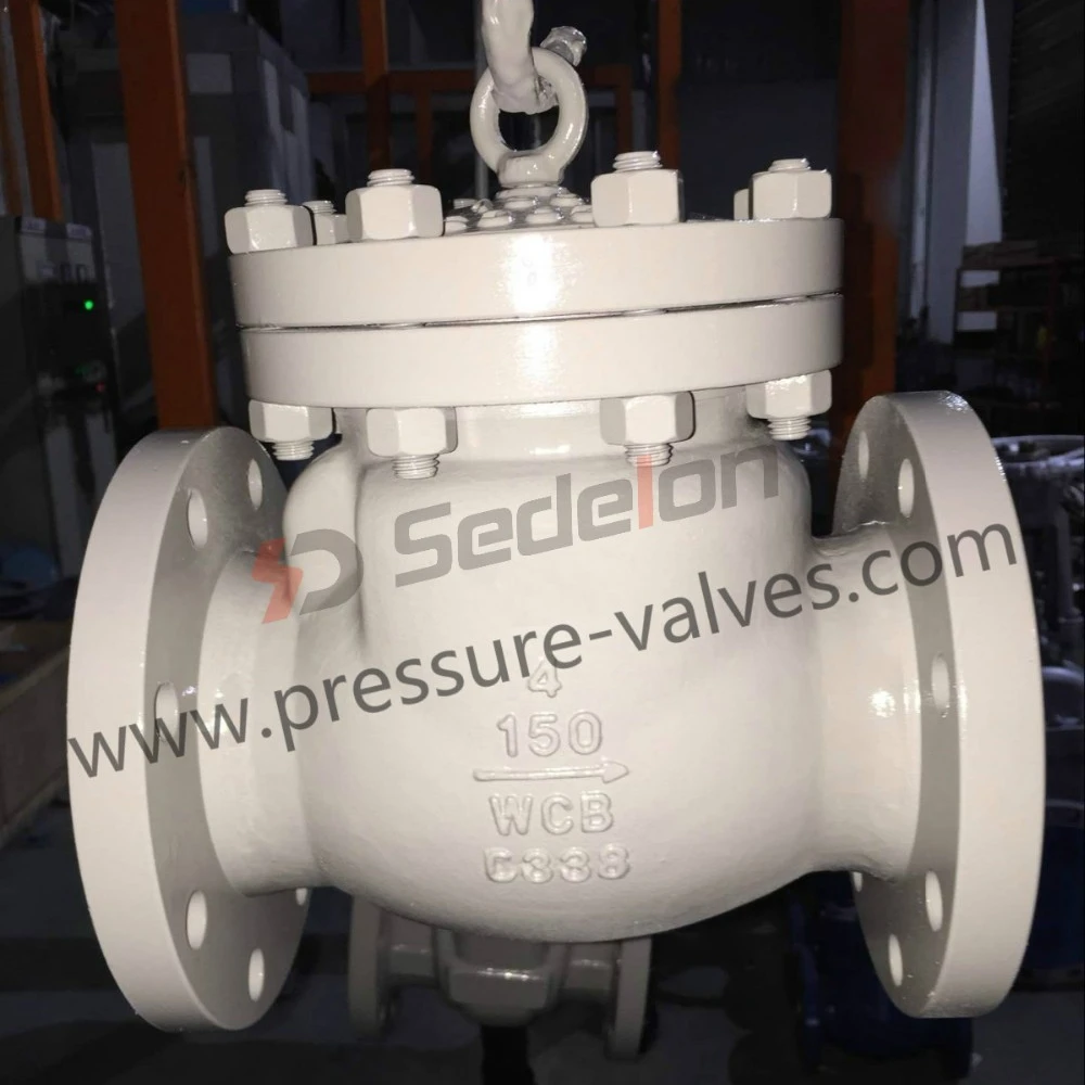 
API 607 Firesafe Swing Check Valve WCB A216 Trim 1/5/8 