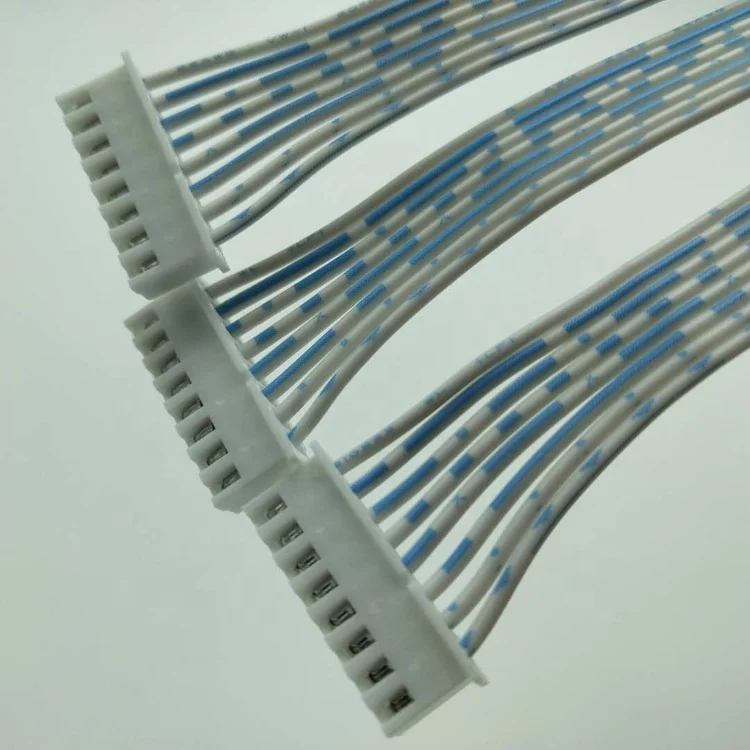 
factory XH connector 8 12pin Flat Ribbon Cable 2468 Wiring Harness Cable Assembly 