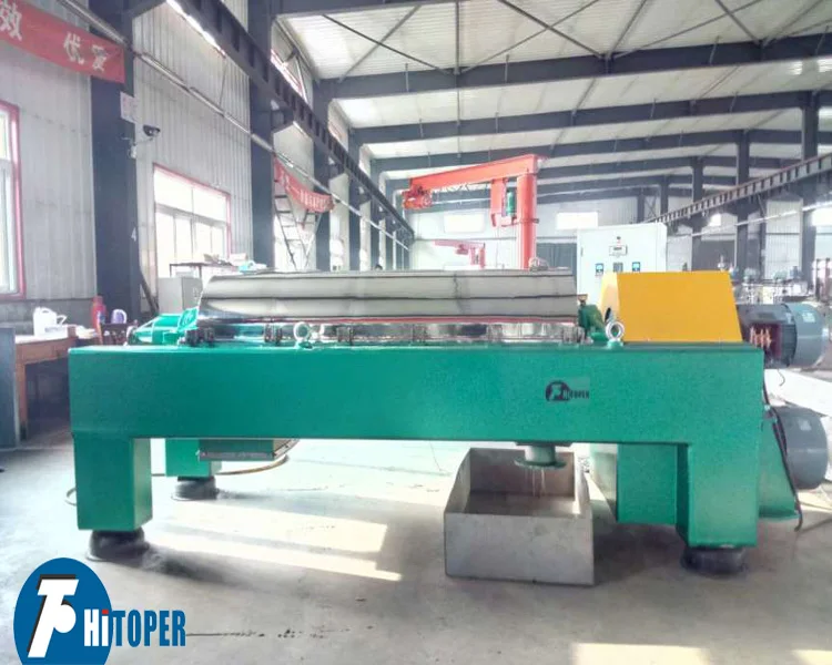 decanter centrifuge as beer yeast dehydration separator used in beer industry