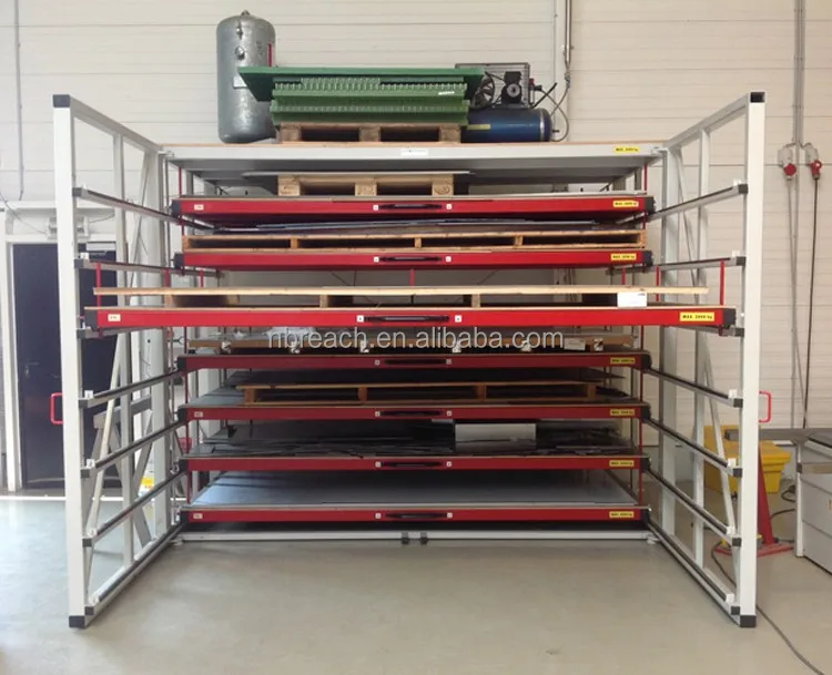 Aisle high density storage metal pallet rack,Metal Sheets