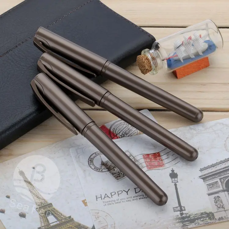 Printed Logo Plastic Gel Pen Full Color Pen Manufacturer